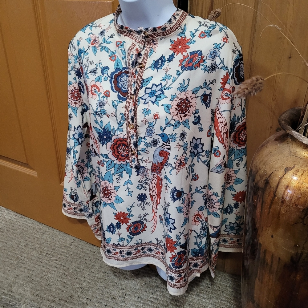 💜 New Floral Blouse - Picture 3 of 5